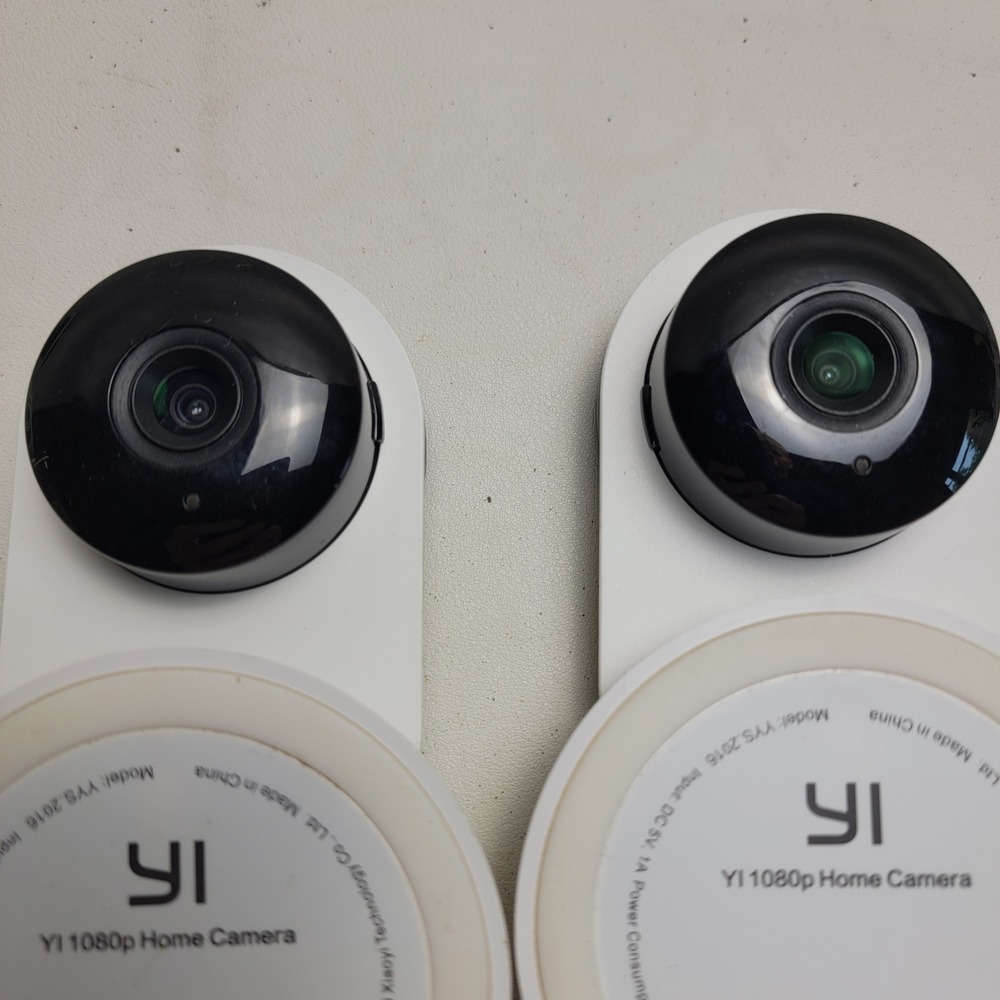 YI 1080p Home Camera Indoor Smart Security WiFi 4-Pack White YYS.2016 - Picture 8 of 10